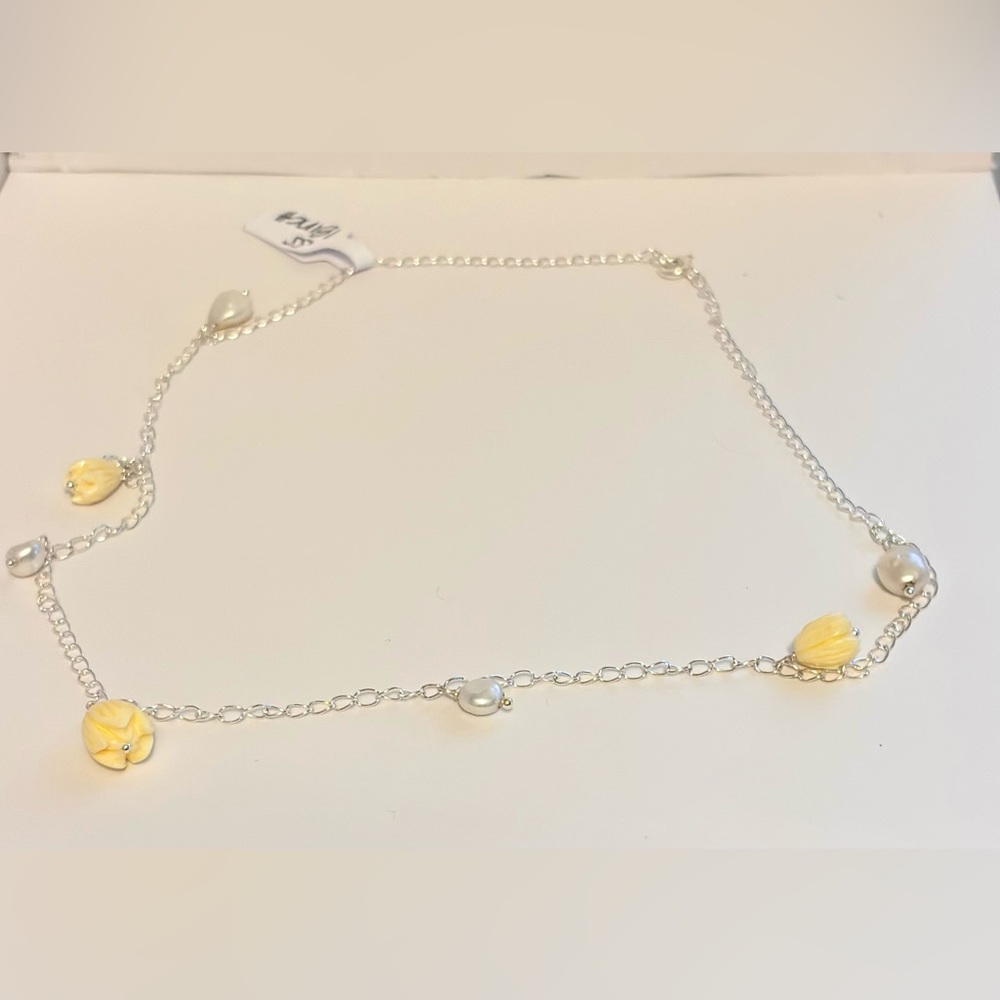 Pikake & pearl necklace